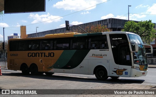 Empresa Gontijo de Transportes 12860 na cidade de Belo Horizonte, Minas Gerais, Brasil, por Vicente de Paulo Alves. ID da foto: 7092180.