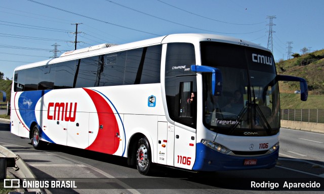 CMW Transportes 1106 na cidade de Aparecida, São Paulo, Brasil, por Rodrigo  Aparecido. Número da foto: #7092650.