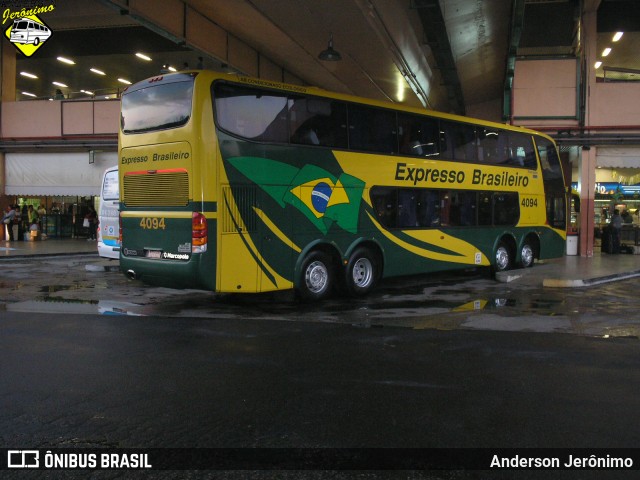 Expresso Brasileiro 4094 na cidade de Rio de Janeiro, Rio de Janeiro, Brasil, por Anderson Jerônimo. Número da foto: #7094697.