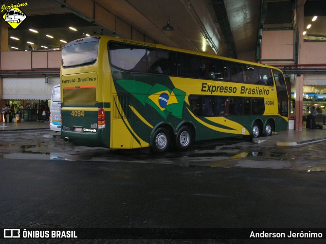 Expresso Brasileiro 4094 na cidade de Rio de Janeiro, Rio de Janeiro, Brasil, por Anderson Jerônimo. ID da foto: 7094697.