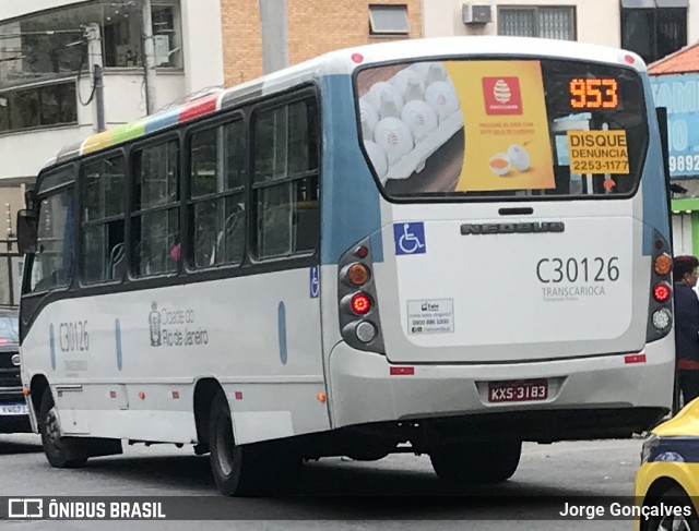 Transportes Futuro C30126 na cidade de Rio de Janeiro, Rio de Janeiro, Brasil, por Jorge Gonçalves. Número da foto: #7094339.