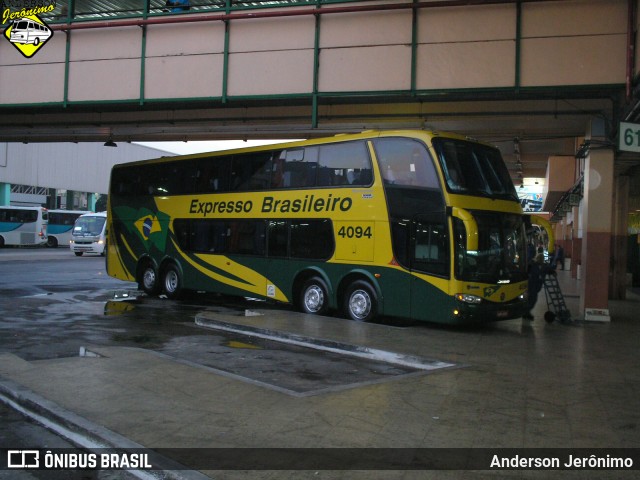 Expresso Brasileiro 4094 na cidade de Rio de Janeiro, Rio de Janeiro, Brasil, por Anderson Jerônimo. Número da foto: #7096238.