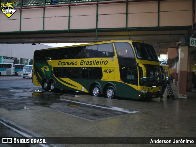 Expresso Brasileiro 4094 na cidade de Rio de Janeiro, Rio de Janeiro, Brasil, por Anderson Jerônimo. ID da foto: 7096238.