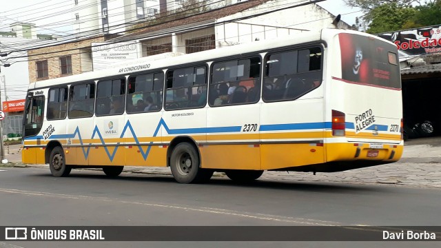 Viação Belém Novo 2370 na cidade de Porto Alegre, Rio Grande do Sul, Brasil, por Davi Borba. Número da foto: #7096002.