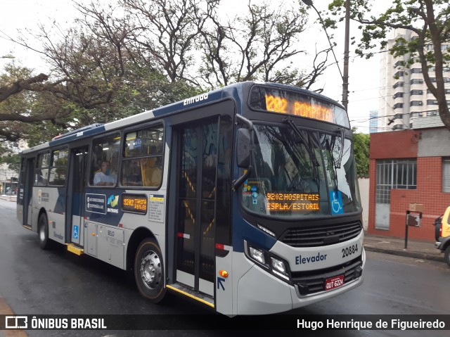 Viação São Geraldo 20884 na cidade de Belo Horizonte, Minas Gerais, Brasil, por Hugo Henrique de Figueiredo. Número da foto: #7094045.