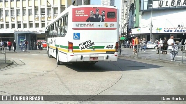 Empresa Gazômetro de Transportes 4016 na cidade de Porto Alegre, Rio Grande do Sul, Brasil, por Davi Borba. ID da foto: 7094618.