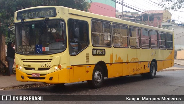 Via Oeste < Autobus Transportes 30163 na cidade de Belo Horizonte, Minas Gerais, Brasil, por Kaique Marquês Medeiros . Número da foto: #7094775.