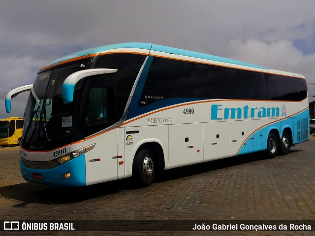 Emtram 4990 na cidade de Vitória da Conquista, Bahia, Brasil, por João Gabriel Gonçalves da Rocha. Número da foto: #7096077.