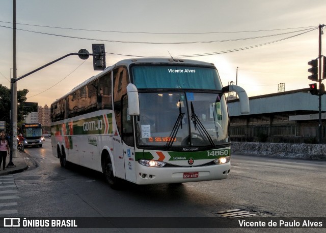 Empresa Gontijo de Transportes 14860 na cidade de Belo Horizonte, Minas Gerais, Brasil, por Vicente de Paulo Alves. Número da foto: #7096512.