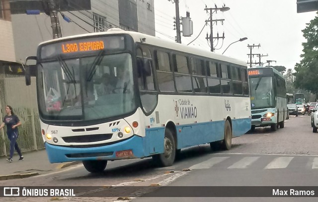 Empresa de Transporte Coletivo Viamão 567 na cidade de Viamão, Rio Grande do Sul, Brasil, por Max Ramos. ID da foto: 7094961.