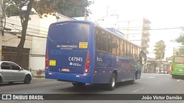 Viação Redentor C47945 na cidade de Rio de Janeiro, Rio de Janeiro, Brasil, por João Victor Damião. Número da foto: #7095764.