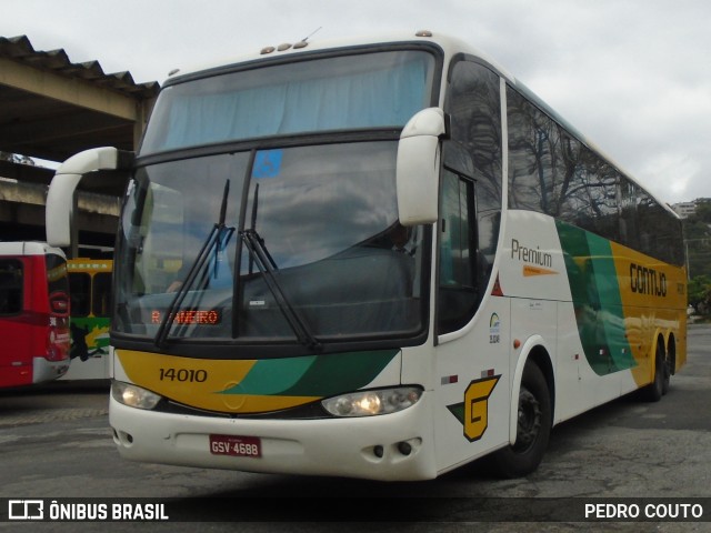 Empresa Gontijo de Transportes 14010 na cidade de Teresópolis, Rio de Janeiro, Brasil, por PEDRO COUTO. ID da foto: 7099353.