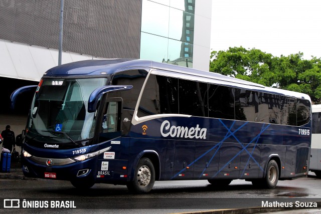 Viação Cometa 719515 na cidade de Rio de Janeiro, Rio de Janeiro, Brasil, por Matheus Souza. Número da foto: #7099679.