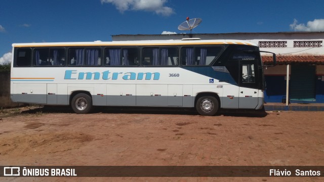 Emtram 3660 na cidade de Barra da Estiva, Bahia, Brasil, por Flávio  Santos. Número da foto: #7098137.