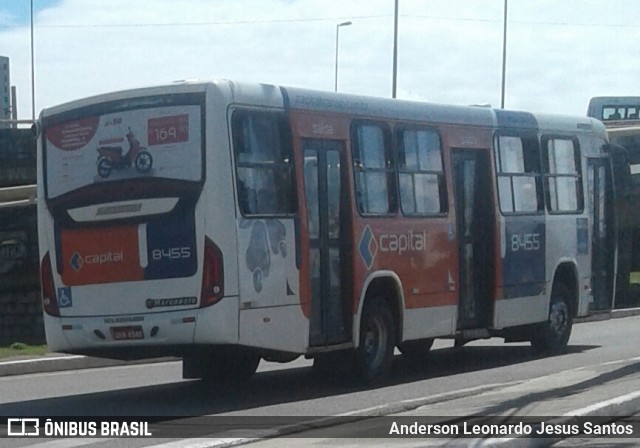 Capital Transportes 8455 na cidade de Aracaju, Sergipe, Brasil, por Anderson Leonardo Jesus Santos. Número da foto: #7098244.