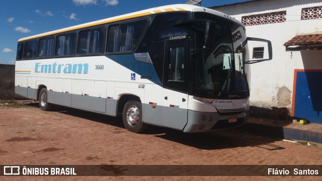 Emtram 3660 na cidade de Barra da Estiva, Bahia, Brasil, por Flávio  Santos. ID da foto: 7098119.