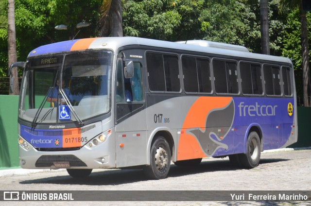 Fretcar 0171805 na cidade de Fortaleza, Ceará, Brasil, por Yuri Ferreira Marinho. ID da foto: 7098362.