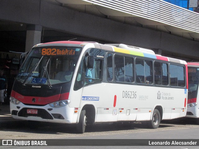 Auto Viação Jabour D86236 na cidade de Rio de Janeiro, Rio de Janeiro, Brasil, por Leonardo Alecsander. ID da foto: 7098118.