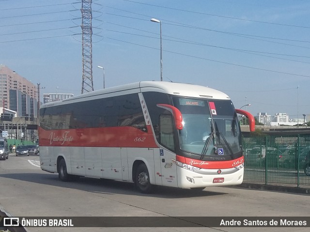 Viação Vale do Tietê 862 na cidade de São Paulo, São Paulo, Brasil, por Andre Santos de Moraes. Número da foto: #7098187.