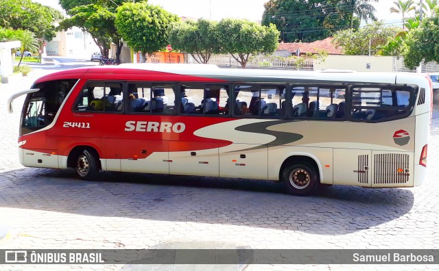 Viação Serro 24411 na cidade de Curvelo, Minas Gerais, Brasil, por Samuel Barbosa. ID da foto: 7099095.