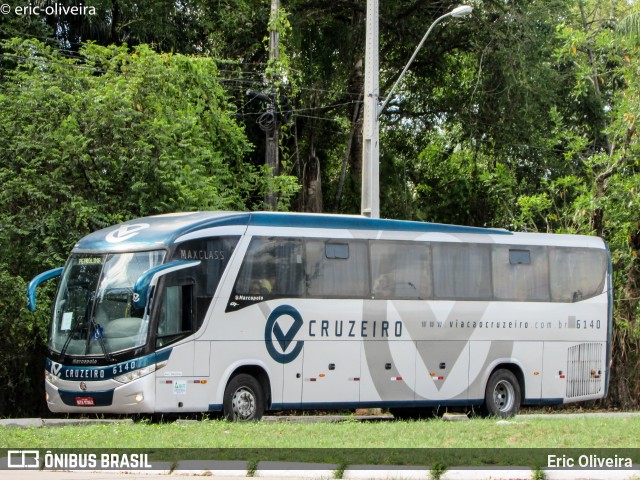 Viação Cruzeiro 6140 na cidade de Recife, Pernambuco, Brasil, por Eric Oliveira. ID da foto: 7101114.