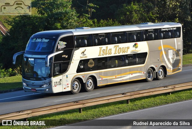 Isla Bus Transportes 2100 na cidade de Santa Isabel, São Paulo, Brasil, por Rudnei Aparecido da Silva. Número da foto: #7102182.