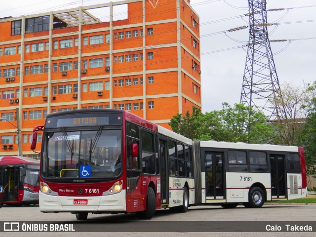 Viação Gatusa Transportes Urbanos 7 6161 na cidade de São Paulo, São Paulo, Brasil, por Caio  Takeda. Número da foto: #7100507.