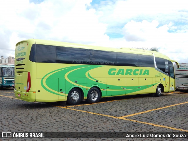 Viação Garcia 7969 na cidade de Londrina, Paraná, Brasil, por André Luiz Gomes de Souza. Número da foto: #7101703.