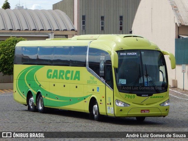 Viação Garcia 7969 na cidade de Londrina, Paraná, Brasil, por André Luiz Gomes de Souza. Número da foto: #7101696.