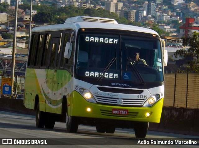 Rio Negro Fretamento e Turismo 41319 na cidade de Belo Horizonte, Minas Gerais, Brasil, por Adão Raimundo Marcelino. Número da foto: #7102207.