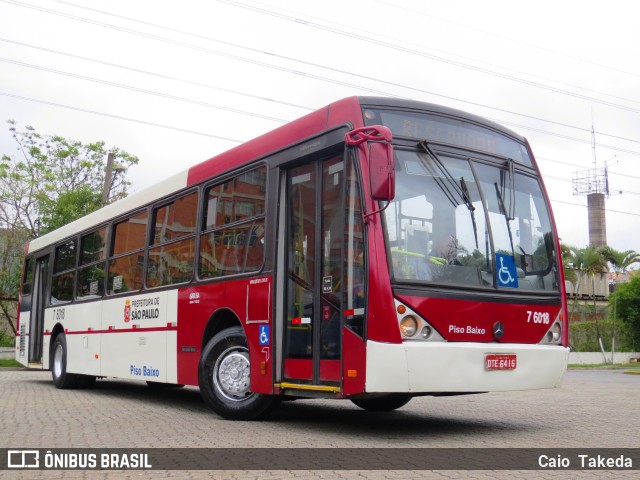 Viação Gatusa Transportes Urbanos 7 6018 na cidade de São Paulo, São Paulo, Brasil, por Caio  Takeda. ID da foto: 7100496.