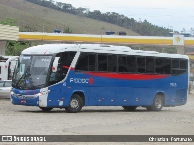 Viação Riodoce 91805 na cidade de Fervedouro, Minas Gerais, Brasil, por Christian  Fortunato. ID da foto: 7102257.