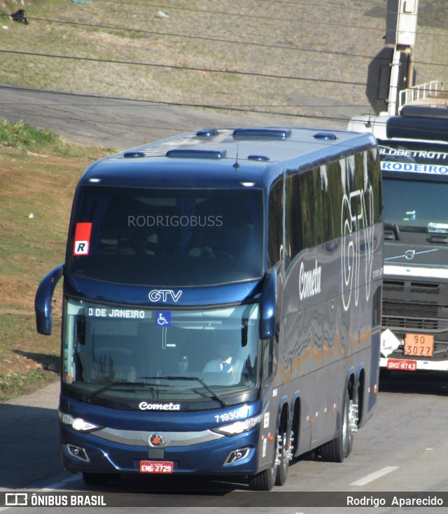 Viação Cometa 719300 na cidade de Conselheiro Lafaiete, Minas Gerais, Brasil, por Rodrigo  Aparecido. Número da foto: #7101850.