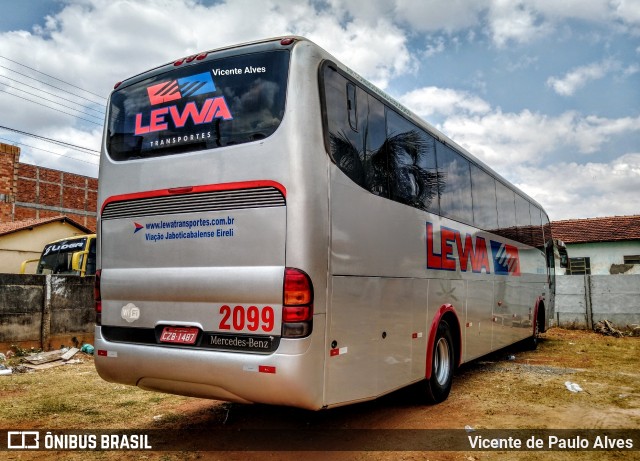 Lewa Transportes 2099 na cidade de Trindade, Goiás, Brasil, por Vicente de Paulo Alves. ID da foto: 7100988.