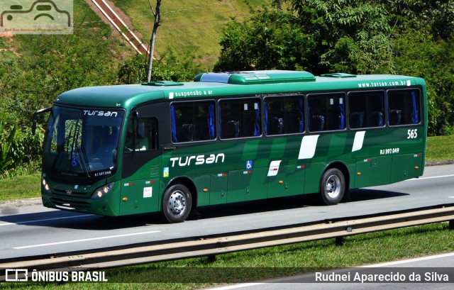 Tursan - Turismo Santo André RJ 597.049 na cidade de Santa Isabel, São Paulo, Brasil, por Rudnei Aparecido da Silva. Número da foto: #7101927.