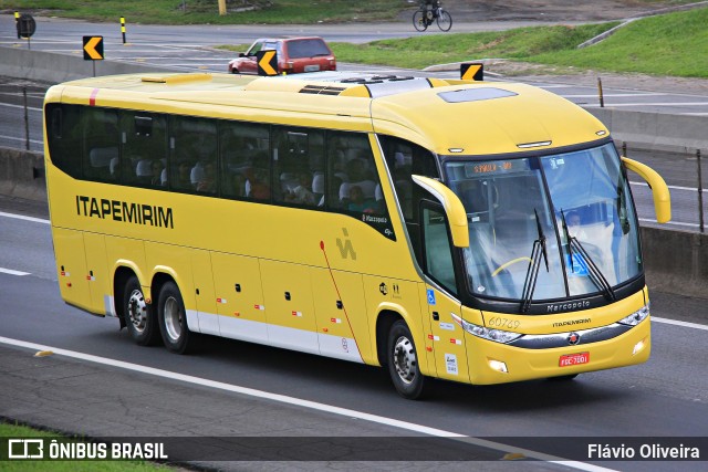 Viação Itapemirim 60769 na cidade de Resende, Rio de Janeiro, Brasil, por Flávio Oliveira. Número da foto: #7101058.
