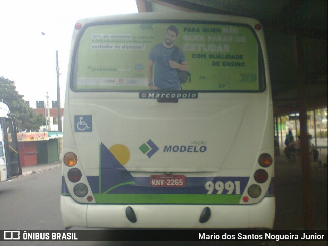 Viação Modelo 9991 na cidade de Aracaju, Sergipe, Brasil, por Mario dos Santos Nogueira Junior. Número da foto: #7102555.