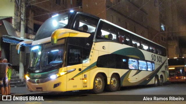 Só Sol Turismo 40000 na cidade de Aparecida, São Paulo, Brasil, por Alex Ramos Ribeiro. ID da foto: 7102332.