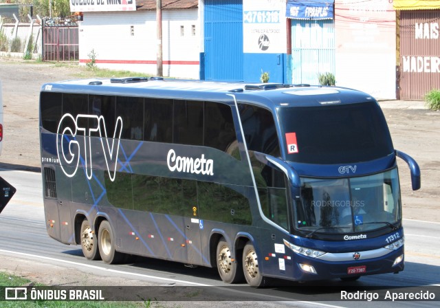 Viação Cometa 17312 na cidade de Conselheiro Lafaiete, Minas Gerais, Brasil, por Rodrigo  Aparecido. Número da foto: #7101957.