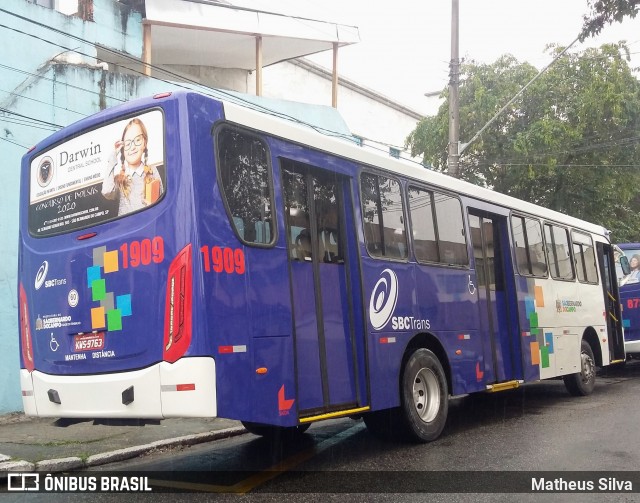SBC Trans 1909 na cidade de São Bernardo do Campo, São Paulo, Brasil, por Matheus dos Anjos Silva. Número da foto: #7029001.