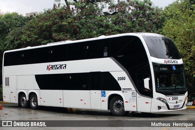Kaissara - Viação Caiçara 2080 na cidade de São Paulo, São Paulo, Brasil, por Matheus Henrique. Número da foto: #7028824.