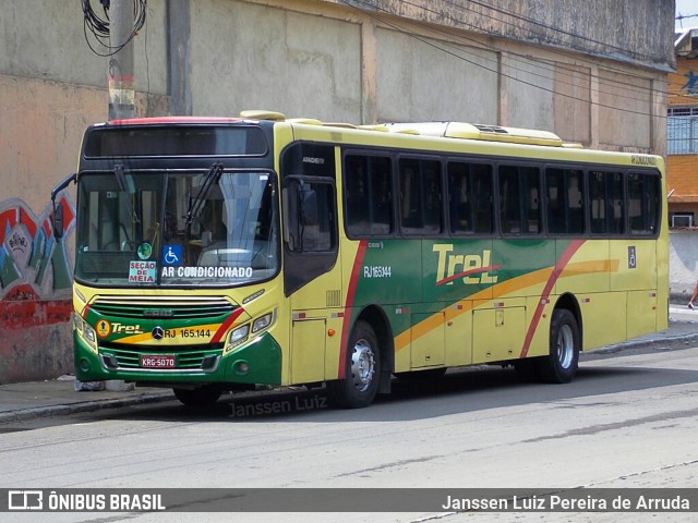 TREL - Transturismo Rei RJ 165.144 na cidade de Duque de Caxias, Rio de Janeiro, Brasil, por Janssen Luiz Pereira de Arruda. Número da foto: #7028599.