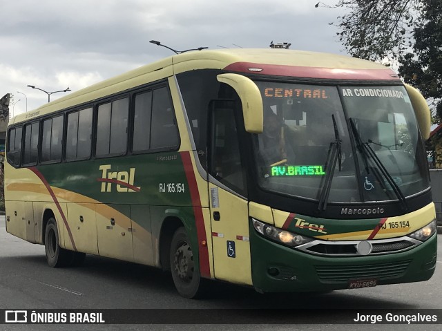 TREL - Transturismo Rei RJ 165.154 na cidade de Rio de Janeiro, Rio de Janeiro, Brasil, por Jorge Gonçalves. Número da foto: #7028240.