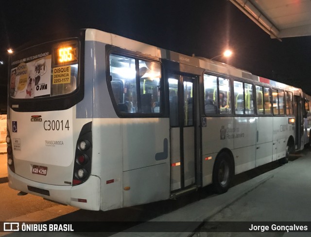 Transportes Futuro C30014 na cidade de Rio de Janeiro, Rio de Janeiro, Brasil, por Jorge Gonçalves. ID da foto: 7028177.