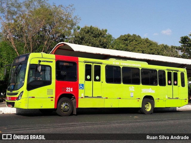 Transporte Coletivo Cidade Verde 02224 na cidade de Teresina, Piauí, Brasil, por Ruan Silva Andrade. Número da foto: #7027177.