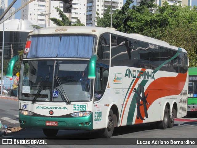 Empresa de Transportes Andorinha 5399 na cidade de São Paulo, São Paulo, Brasil, por Lucas Adriano Bernardino. Número da foto: #7029346.