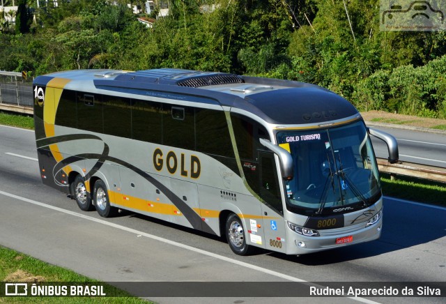 Gold Turismo e Fretamento 8000 na cidade de Santa Isabel, São Paulo, Brasil, por Rudnei Aparecido da Silva. ID da foto: 7029475.