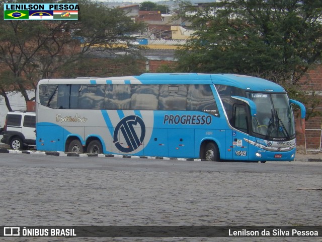 Auto Viação Progresso 6104 na cidade de Caruaru, Pernambuco, Brasil, por Lenilson da Silva Pessoa. Número da foto: #7029355.