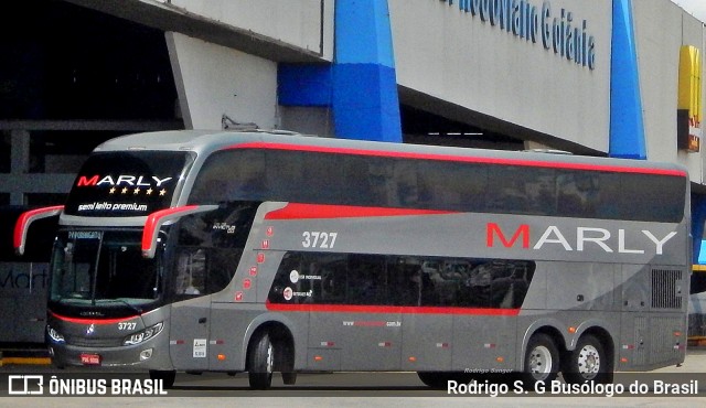 Expresso Marly 3727 na cidade de Goiânia, Goiás, Brasil, por Rodrigo S. G Busólogo do Brasil. Número da foto: #7029352.