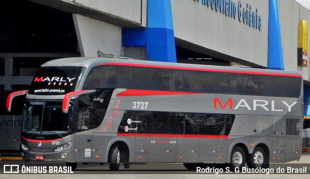 Expresso Marly 3727 na cidade de Goiânia, Goiás, Brasil, por Rodrigo S. G Busólogo do Brasil. ID da foto: 7029352.